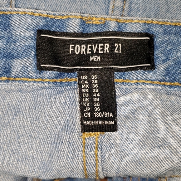 FOREVER 21 - MEN'S DENIM SHORTS 🩳 - Picture 7 of 9